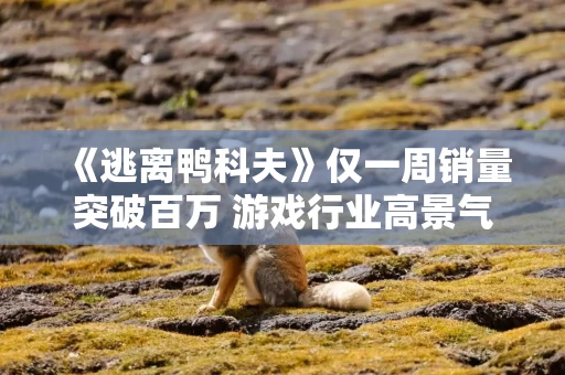 《逃离鸭科夫》仅一周销量突破百万 游戏行业高景气度或将持续