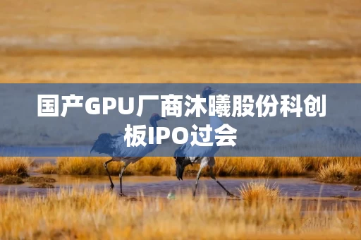 国产GPU厂商沐曦股份科创板IPO过会