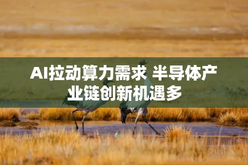 AI拉动算力需求 半导体产业链创新机遇多