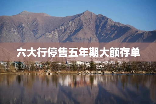 六大行停售五年期大额存单