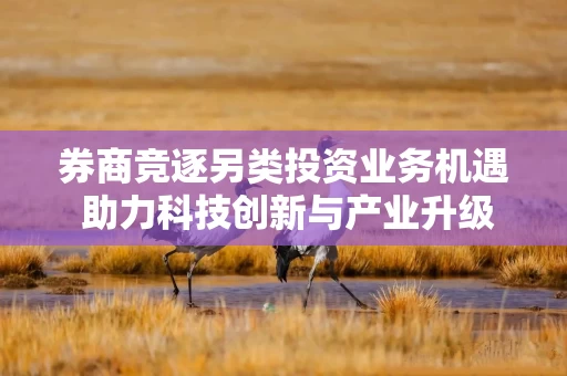 券商竞逐另类投资业务机遇 助力科技创新与产业升级