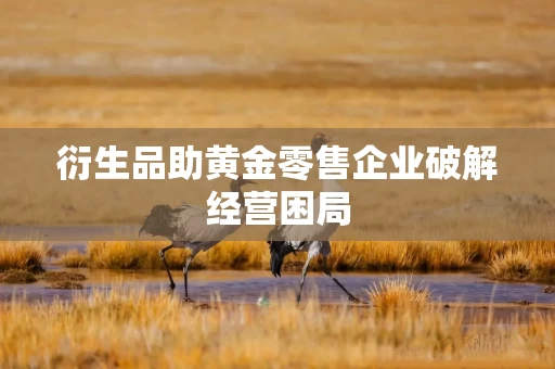 衍生品助黄金零售企业破解经营困局