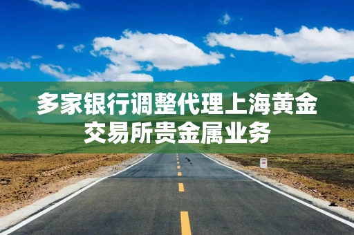 多家银行调整代理上海黄金交易所贵金属业务