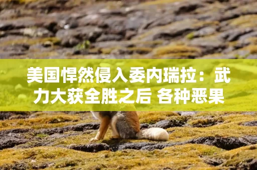 美国悍然侵入委内瑞拉：武力大获全胜之后 各种恶果将逐步显现