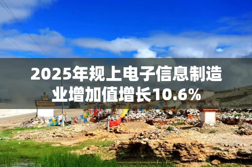 2025年规上电子信息制造业增加值增长10.6%
