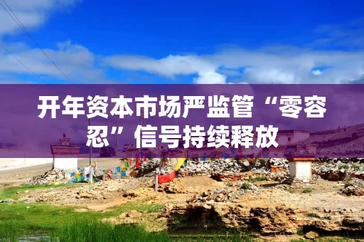 开年资本市场严监管“零容忍”信号持续释放