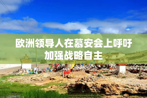 欧洲领导人在慕安会上呼吁加强战略自主