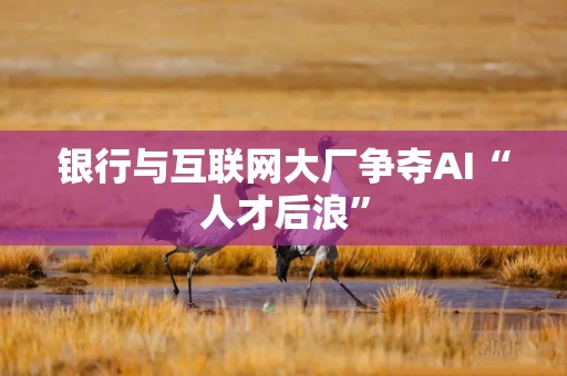 银行与互联网大厂争夺AI“人才后浪”