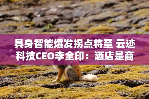 具身智能爆发拐点将至 云迹科技CEO李全印:酒店是商用落地核心试炼场,全场景生态与跨域复制是决胜关键