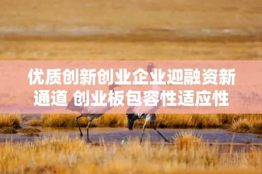 优质创新创业企业迎融资新通道 创业板包容性适应性再升级