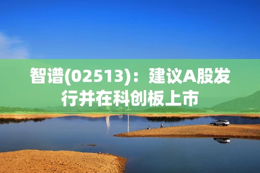 智谱(02513):建议A股发行并在科创板上市