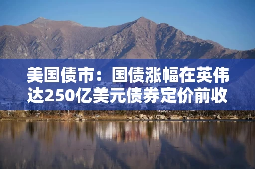 美国债市：国债涨幅在英伟达250亿美元债券定价前收窄