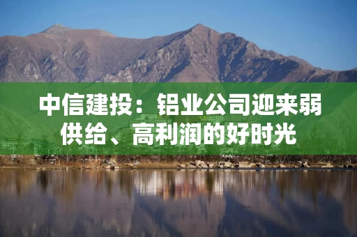 中信建投：铝业公司迎来弱供给、高利润的好时光