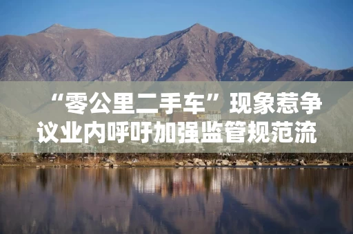 “零公里二手车”现象惹争议业内呼吁加强监管规范流通