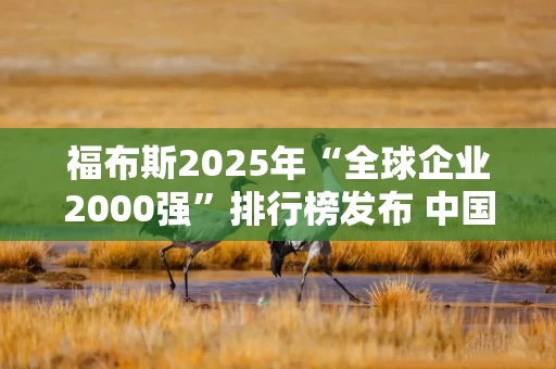 福布斯2025年“全球企业2000强”排行榜发布 中国平安位列全球第27位