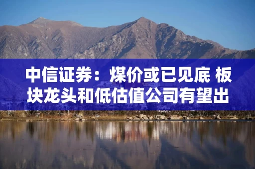中信证券：煤价或已见底 板块龙头和低估值公司有望出现超额收益