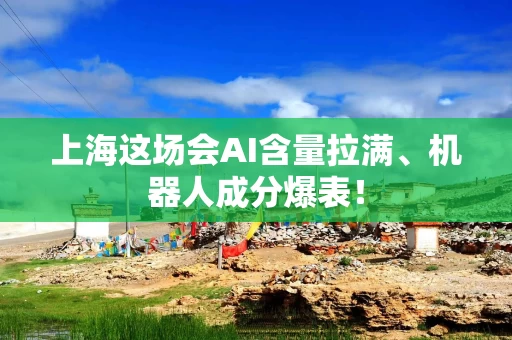 上海这场会AI含量拉满、机器人成分爆表！