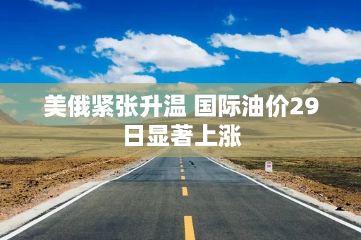 美俄紧张升温 国际油价29日显著上涨