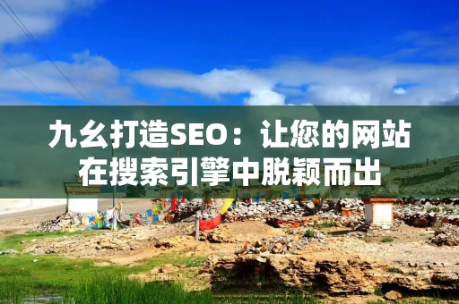 九幺打造SEO：让您的网站在搜索引擎中脱颖而出