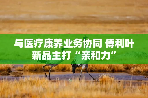 与医疗康养业务协同 傅利叶新品主打“亲和力”