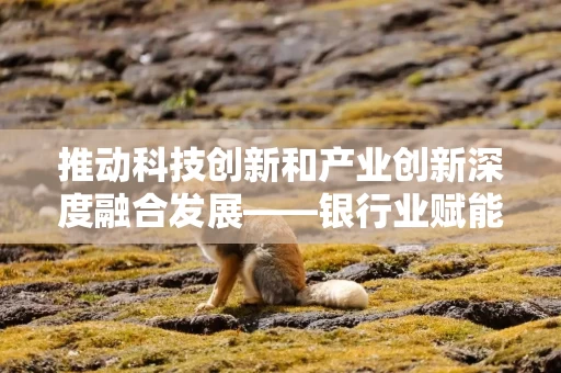 推动科技创新和产业创新深度融合发展——银行业赋能新质生产力培育及发展