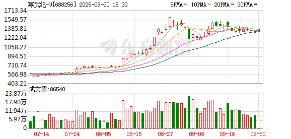1195.02元！寒武纪定增价格出炉 机构“争抢”