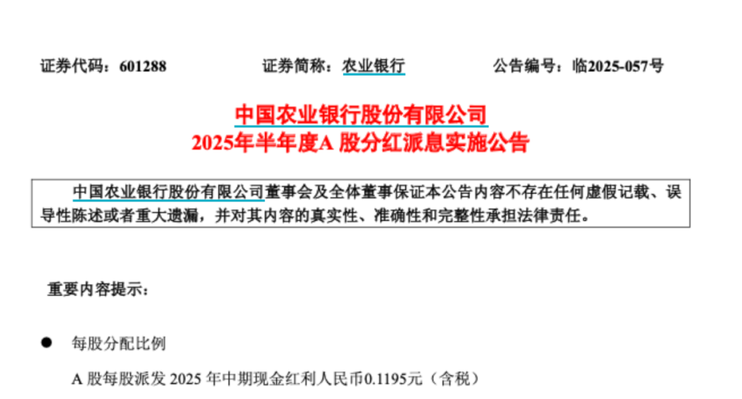 超2600亿元!银行股年终忙发“红包”