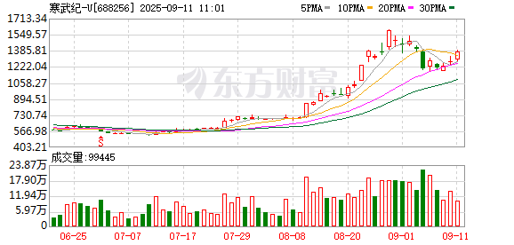 寒武纪：定增申请获证监会同意注册批复