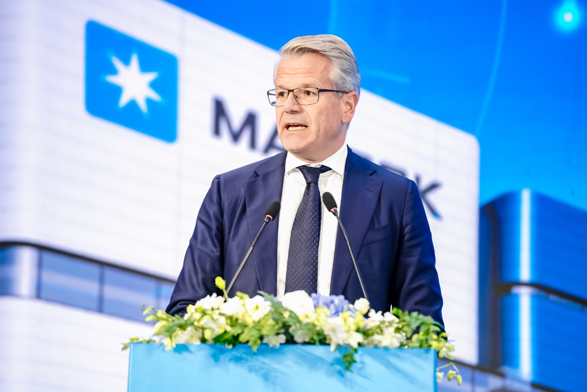 海运板块拖累营收，航运低迷何解？马士基大中华区总裁丁泽娟：转型一体化物流应对贸易复杂形势