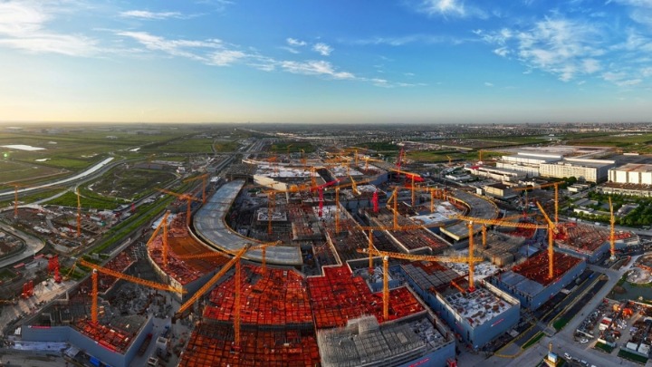 打造“传动轴”,浦东机场四期扩建工程有新进展