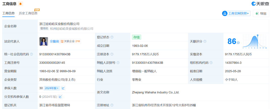 娃哈哈突然改卖“沪小娃” 娃哈哈上海公司回应！董事长宗伟：联系不上宗馥莉