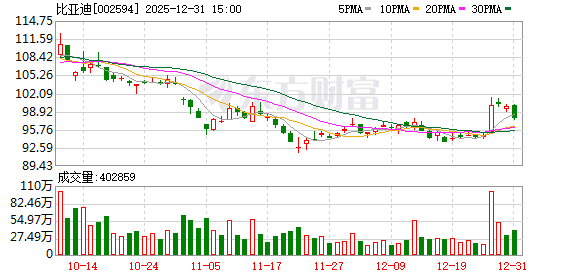 225万辆!比亚迪超越特斯拉,登顶全球电动汽车销量榜首