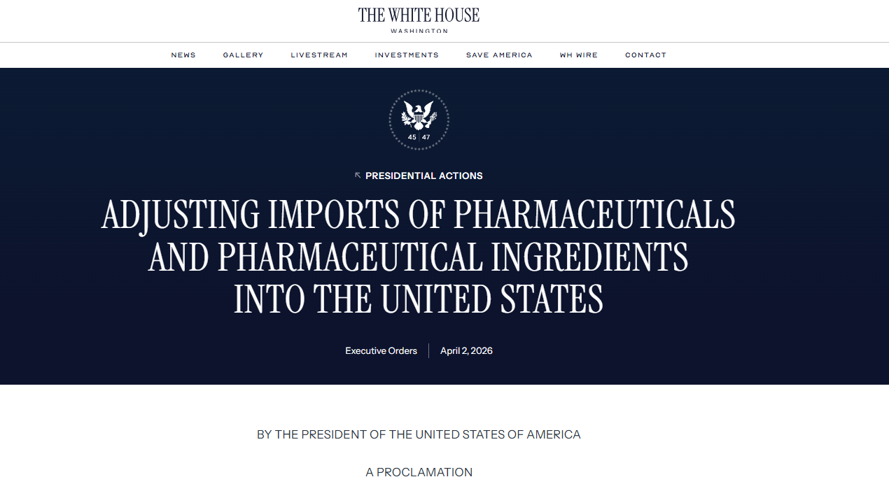 敲定100%关税！特朗普“剑指”进口专利药及制药成分