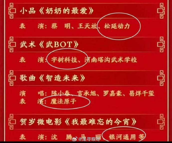 今夜!机器人的春晚!