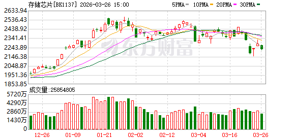 价格涨超“三位数”!存储芯片集体走强 20股业绩预测翻倍